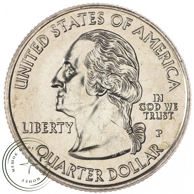 США 25 центов 2009 Округ Колумбия
