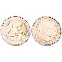 Монета Италия 2 евро 2019 500 лет со дня смерти Леонардо да Винчи