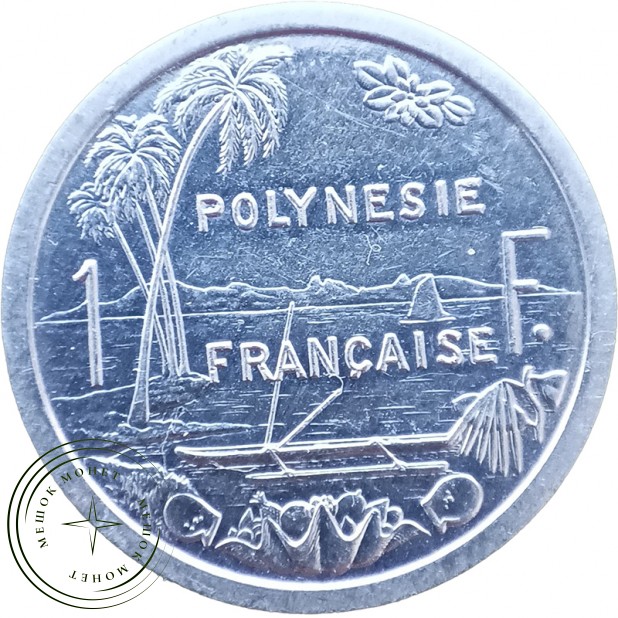 Полинезия 1 франк 2001 — 937046018