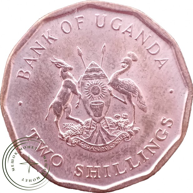 Уганда 2 шиллинга 1987 — 25390079