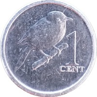 Монета Острова Кука 1 цент 2017