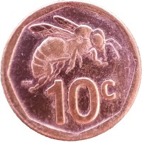 ЮАР 10 центов 2023