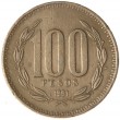 Чили 100 песо 1991