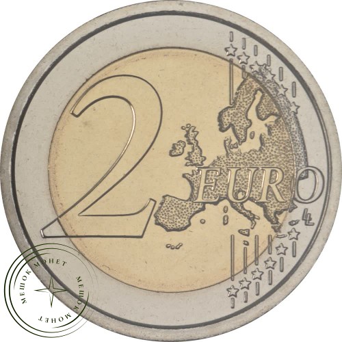 Сан-Марино 2 евро 2022 500 лет со дня смерти Перуджино — 937038184