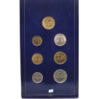 Набор монет 1996 год 300 лет Российского флота в буклете