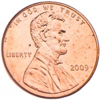 Монета США 1 цент Карьера юриста