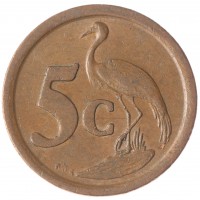 ЮАР 5 центов 1991