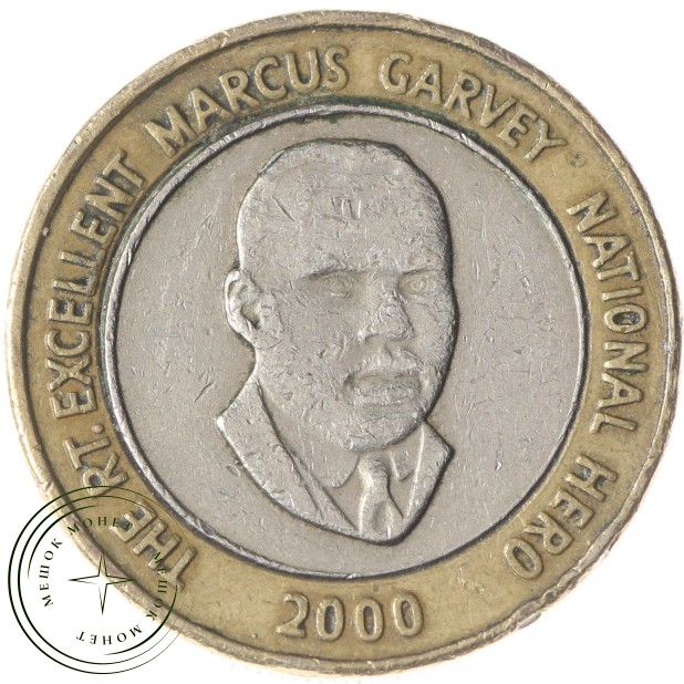Ямайка 20 долларов 2000