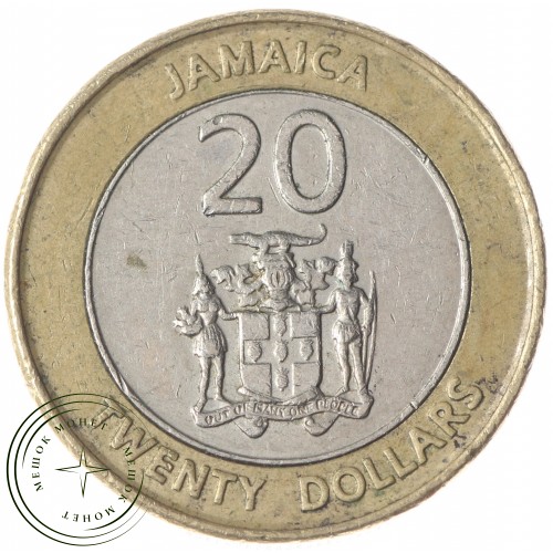Ямайка 20 долларов 2001