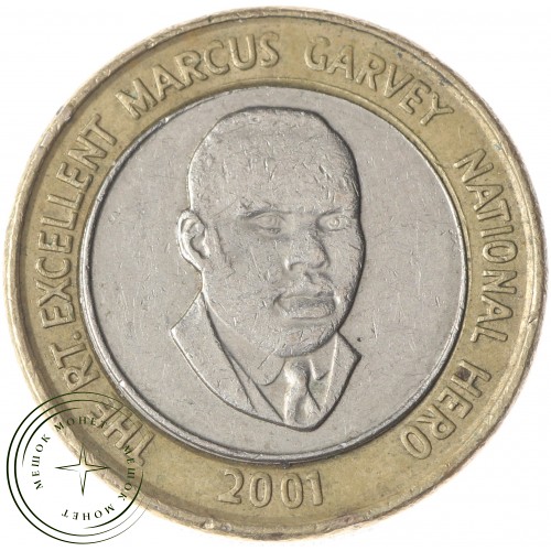 Ямайка 20 долларов 2001