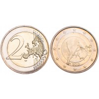 Монета Финляндия 2 евро 2017 Природа Финляндии