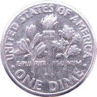 США 10 центов 1998