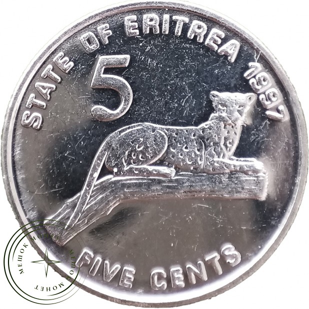 Эритрея 5 центов 1997 — 937046272