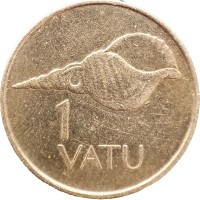 Монета Вануату 1 вату 1990