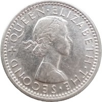 Новая Зеландия 6 пенсов 1965