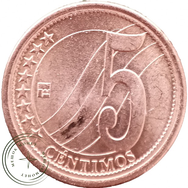 Венесуэла 5 сентимо 2007 — 937046296