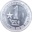 Северная Корея 1 чон 1959 со звездой