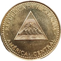 Никарагуа 25 сентаво 2014