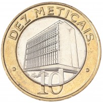 Монета Мозамбик 10 метикаль 2006