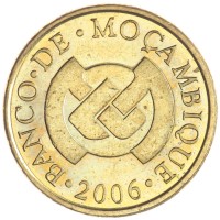 Монета Мозамбик 10 сентаво 2006