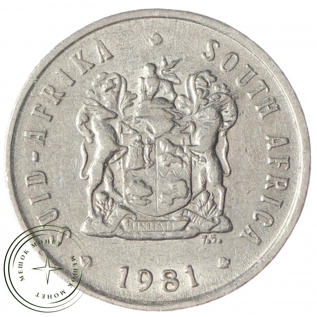 ЮАР 5 центов 1981