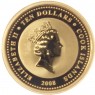 Острова Кука 10 долларов 2008 Любовь драгоценна: Белые лебеди — 937039008
