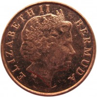 Бермудские острова 1 цент 2008