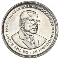 Монета Маврикий 20 центов 2012