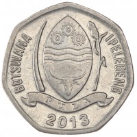 Монета Ботсвана 5 тебе 2013