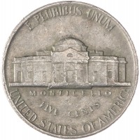 США 5 центов 1980