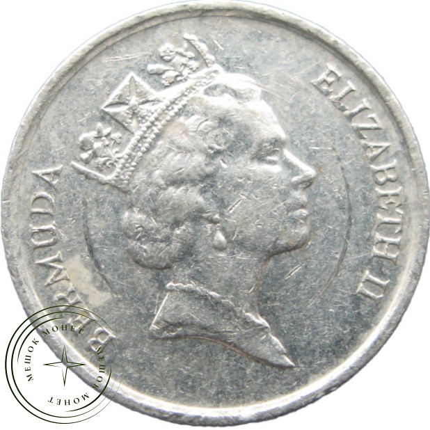 Бермудские острова 10 центов 1994