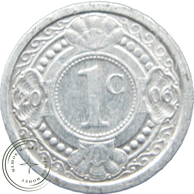 Антильские острова 1 цент 2006