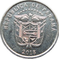 Монета Панама 1/10 бальбоа 2018