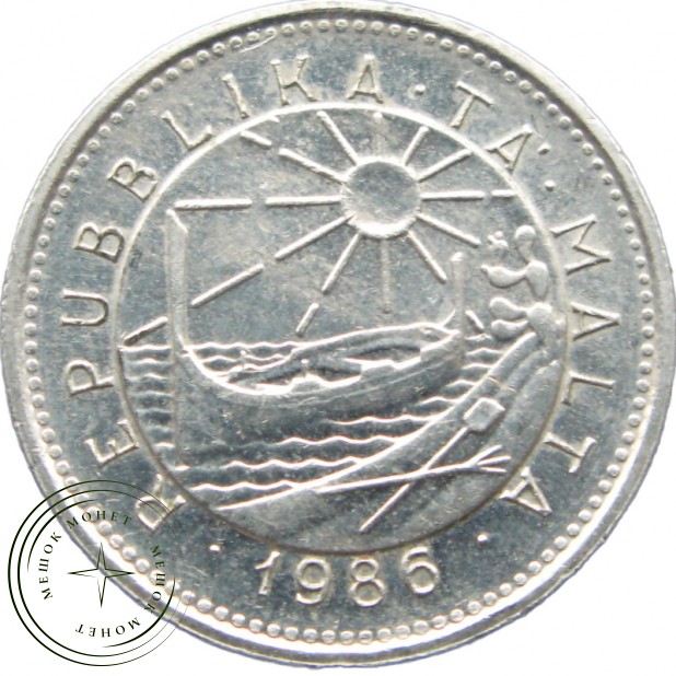 Мальта 5 центов 1986 - 937035187