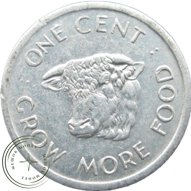 Сейшелы 1 цент 1972