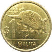 Монета Уругвай 1 песо 2012