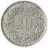 Швейцария 20 раппенов 1966