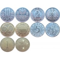 Набор монет Австрии (5 монет)