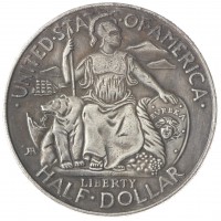 Копия 50 центов 1935 Международная тихоокеанская выставка в Калифорнии