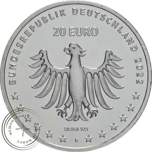 Германия 2 евро 2022 225 лет со дня рождения Дросте-Хюльсхоффа — 937042466