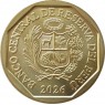 Перу 1 соль 2026 Доколумбовая керамика - Рекуай