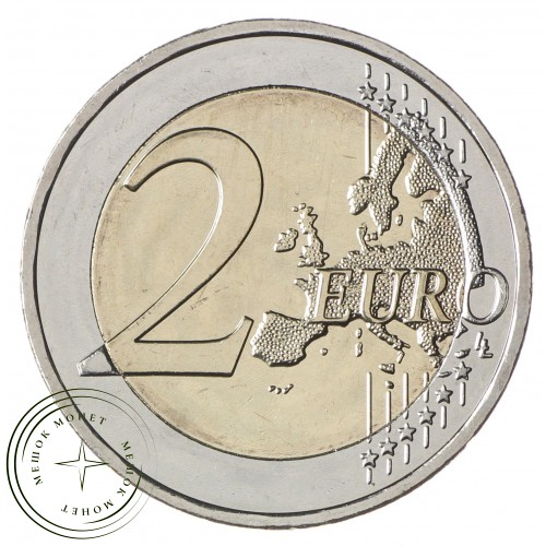 Словения 2 евро 2022 35 лет программе Эразмус — 937033480