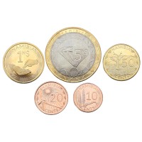 Намибия набор 5 монет 2025