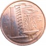 Сингапур 1 цент 1967