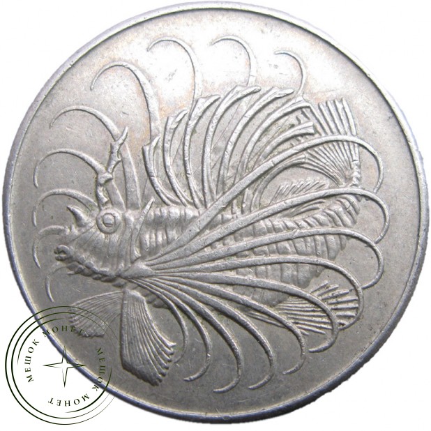 Сингапур 50 центов 1968