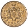 Барбадос 5 центов 2004