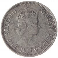 Монета Белиз 25 центов 2000