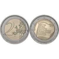 Монета Эстония 2 евро 2022 Литературное общество