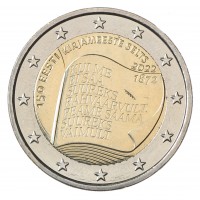 Эстония 2 евро 2022 Литературное общество