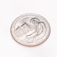 Монета США 25 центов 2017 Национальный парк Фредерик Дуглас